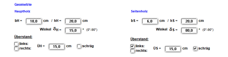 System 4 Gesamtanschluss Holz